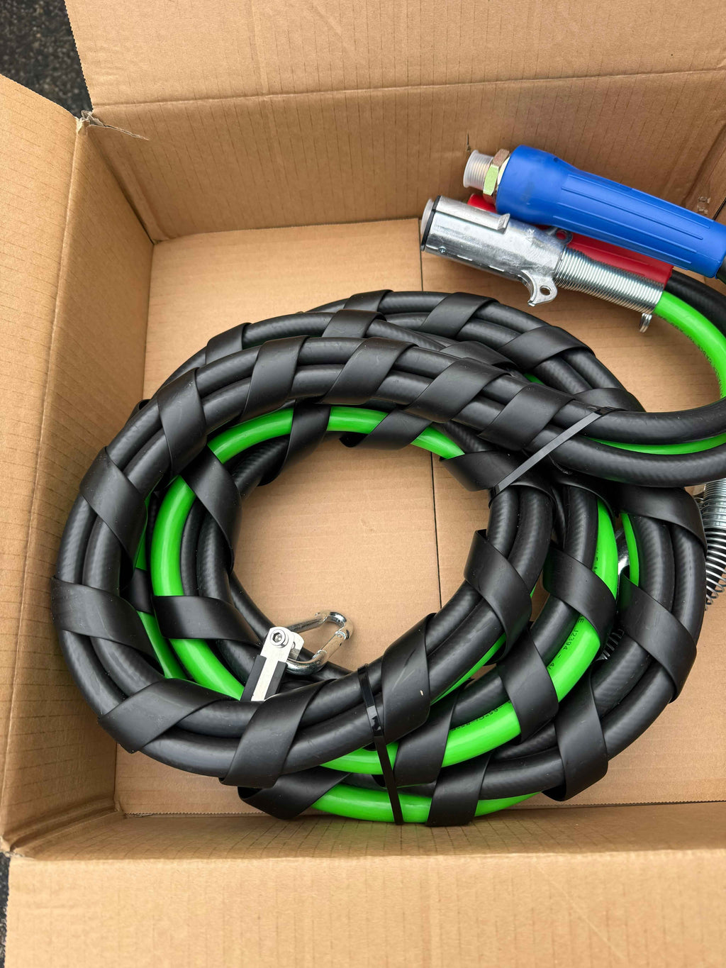 Coil air hose 3in1 15ft long