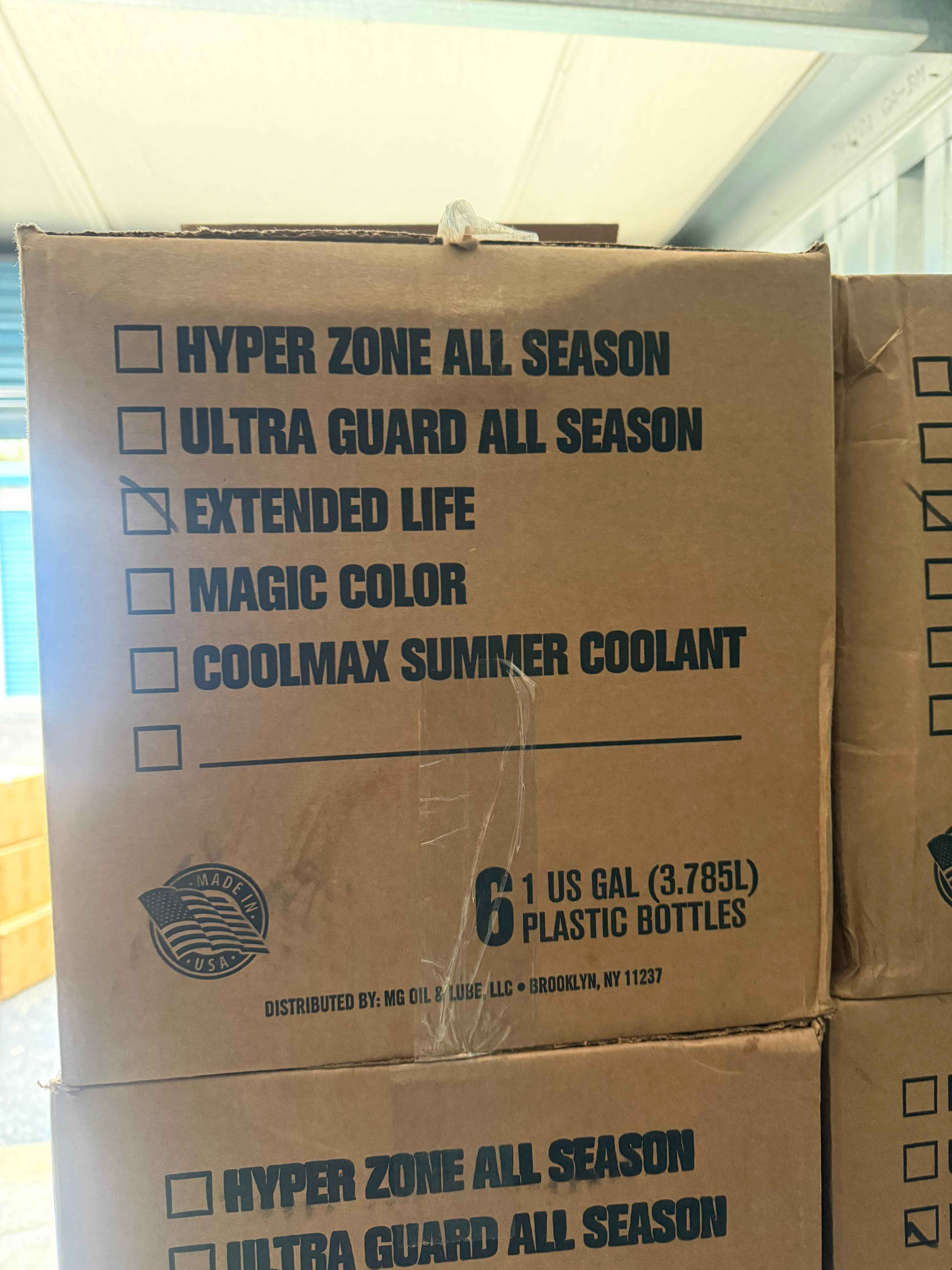 50/50 Red anti-Freeze Coolant