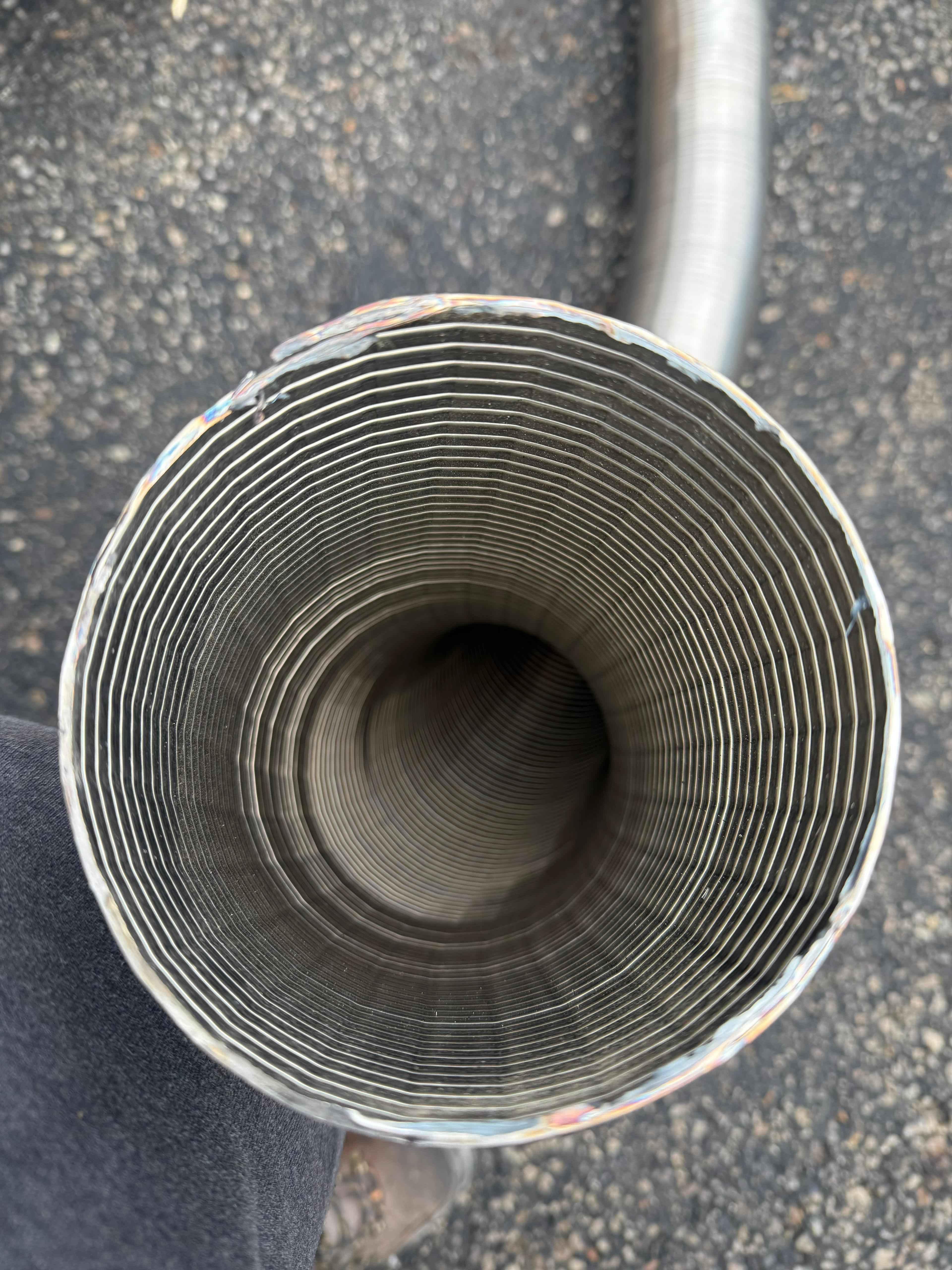Stainless Stretch pipe 10ft
